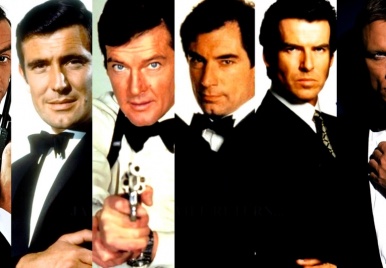 Confira a evolução da franquia James Bond